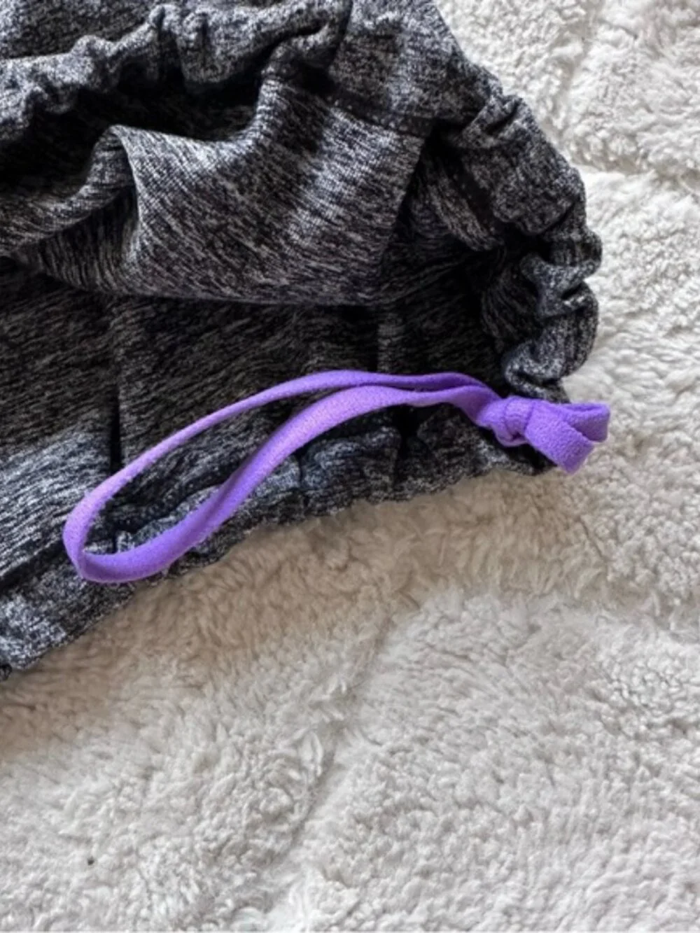 Lululemon | Gray and Purple Yogi Dance Tank Top | Size 6